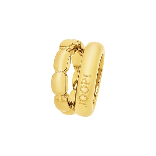 JOOP! Stainless steel ladies' rings in gold, including gift box