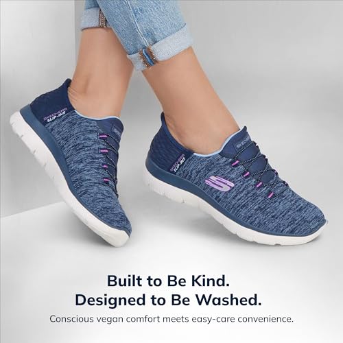 Skechers 'Summits Dazzling Haze' Slip-Ins Women's Sneakers (Navy)
