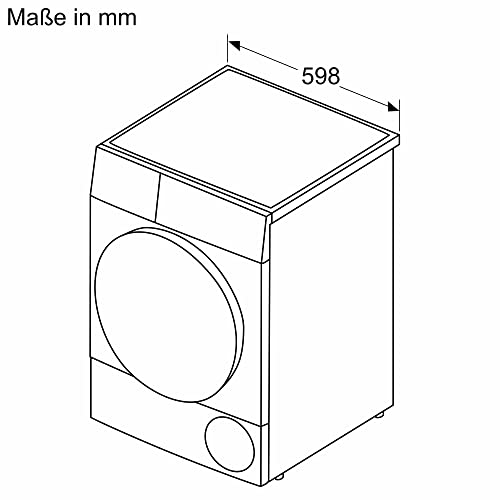 Bosch heat pump dryer (WQG235D00): 8 kg, A+++, Selfcleaning Condenser, AutoDry
