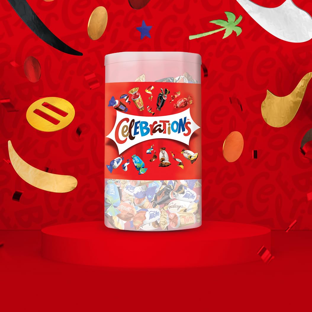 Celebrations Chocolate Assortment | 7 Brands in One Box: Mars, Snickers, Twix & More