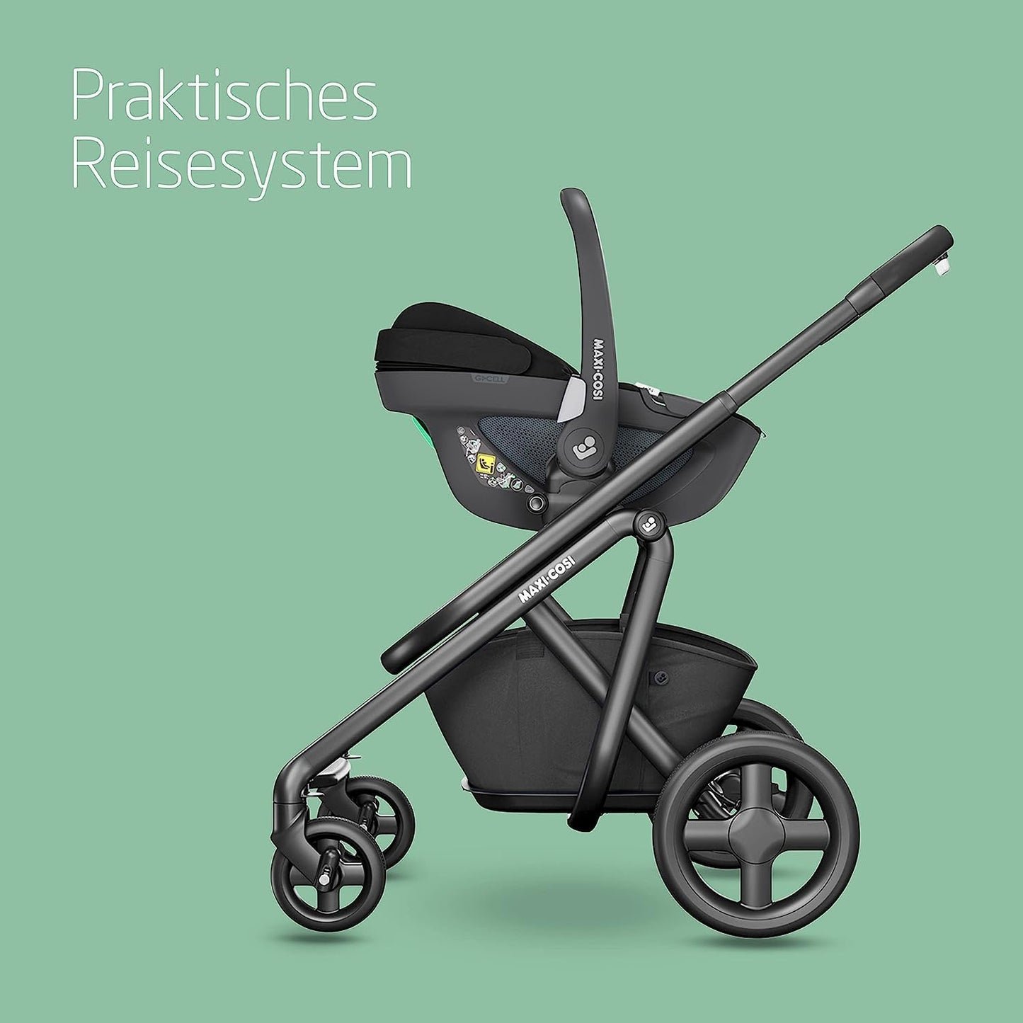 Maxi-Cosi Pebble 360 i-Size Infant Car Seat | Newborn Car Seat (360 Degrees, 0-15 Months)