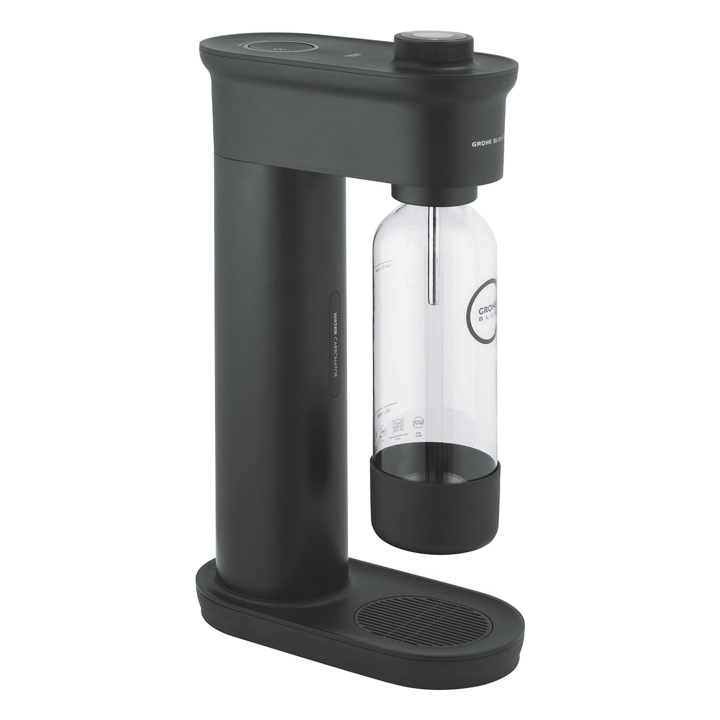Grohe 'Blue Fizz Advanced' water carbonator set with CO2 level indicator and cleaning powder