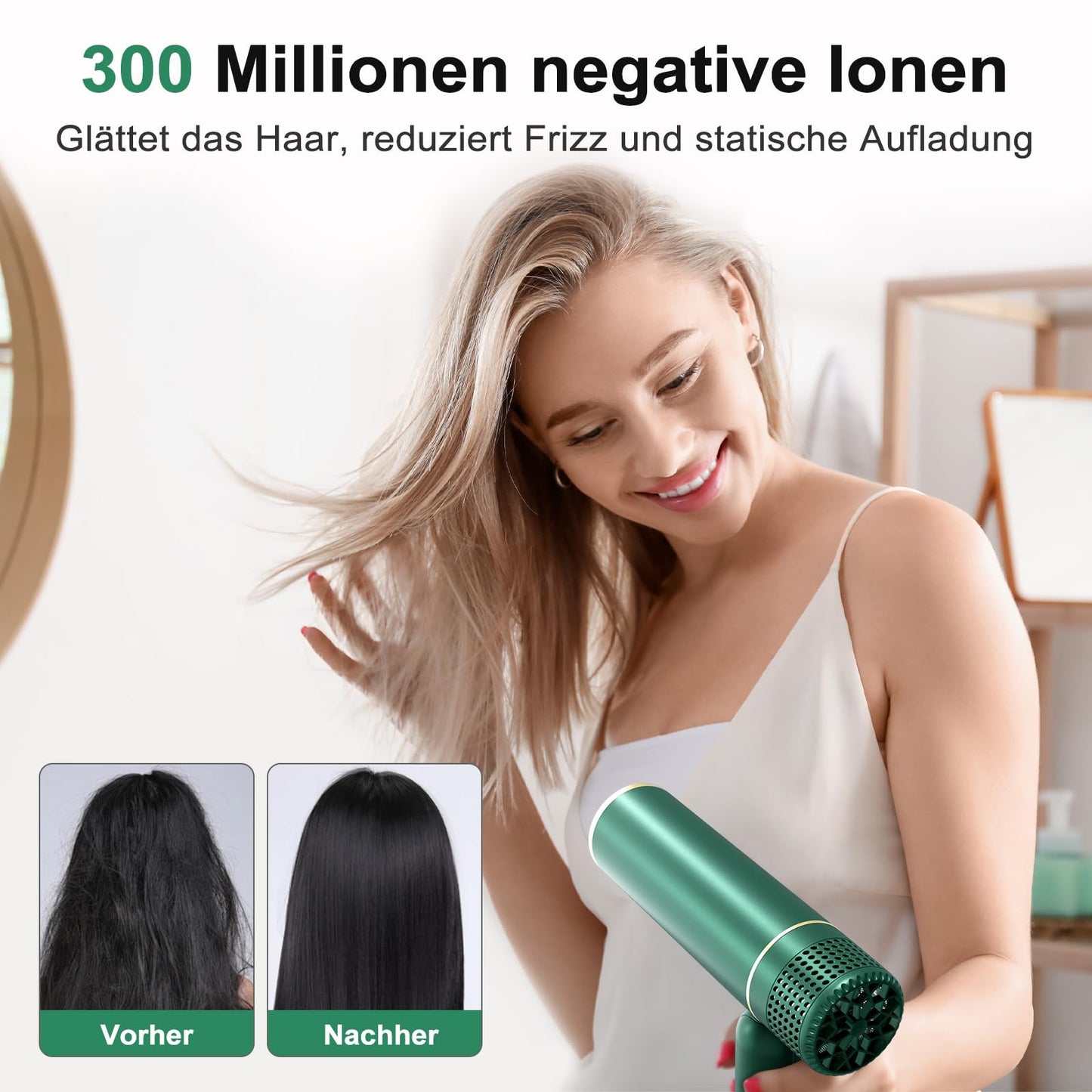7MAGIC Hair Dryer | Ionic technology for shiny, smooth hair