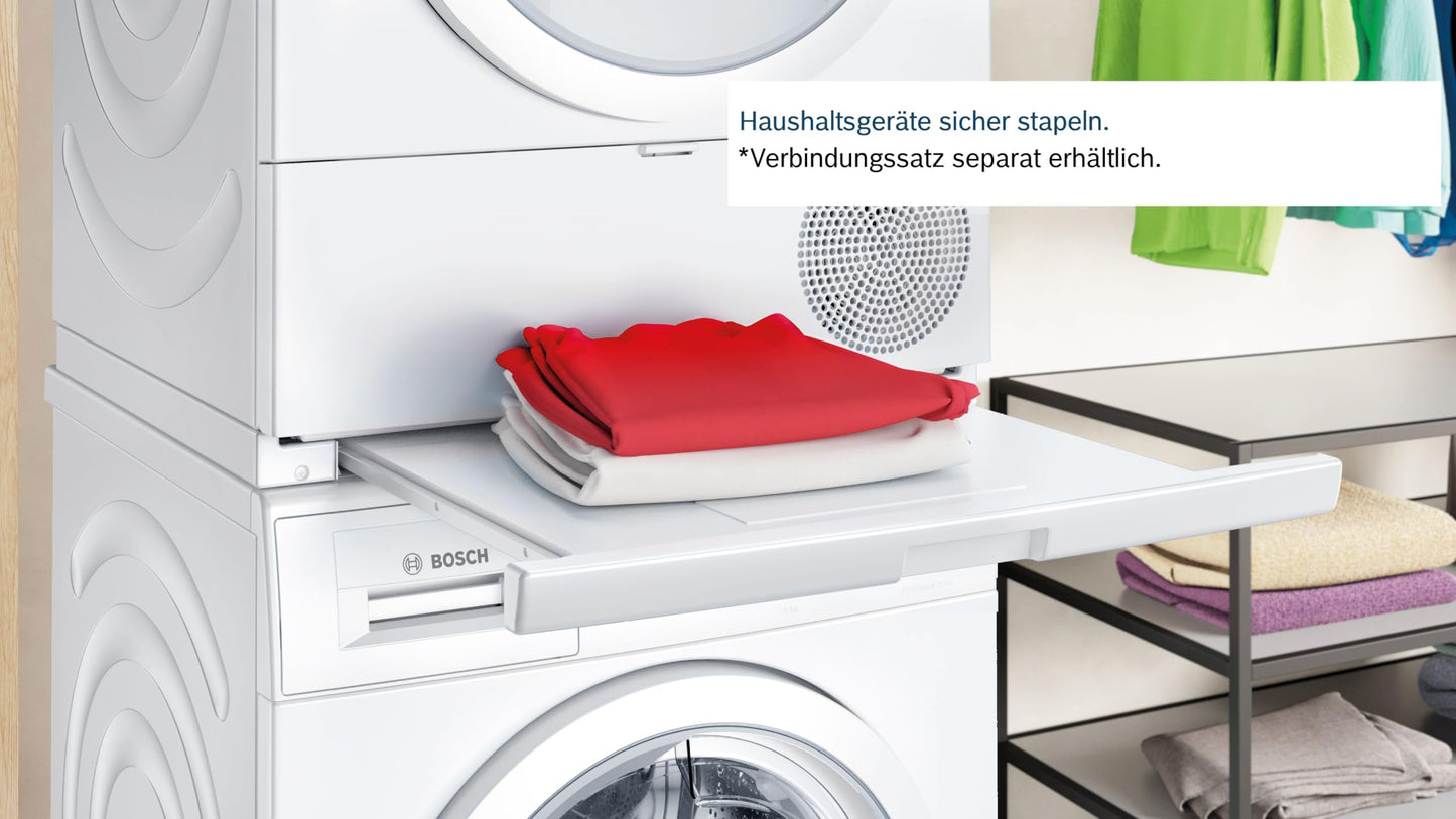 Bosch 'Serie 4' Wärmepumpentrockner (4WTH83VV3): Sensitive Auto Drying-System, Umweltfreundlich