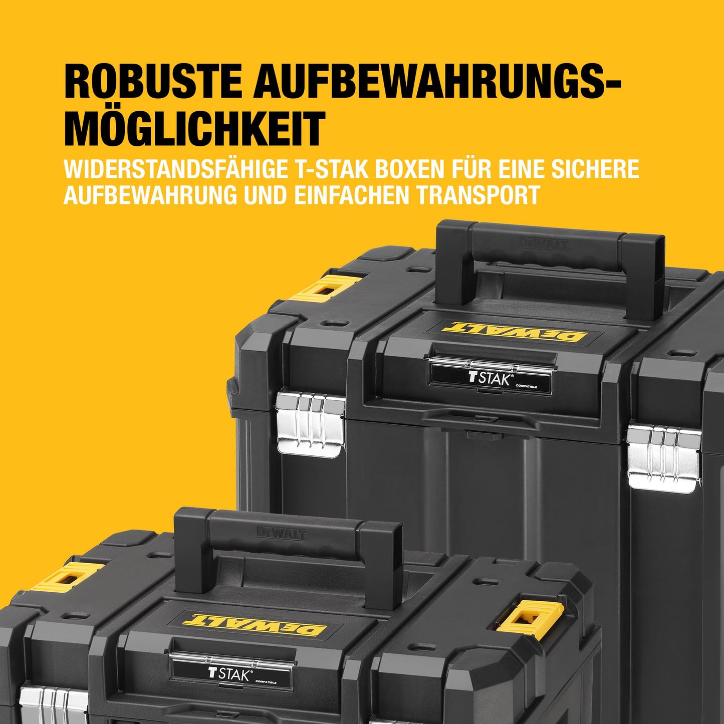 DEWALT 18V cordless combo pack (DCK422P3T) with 4 powerful tools for construction sites and workshops