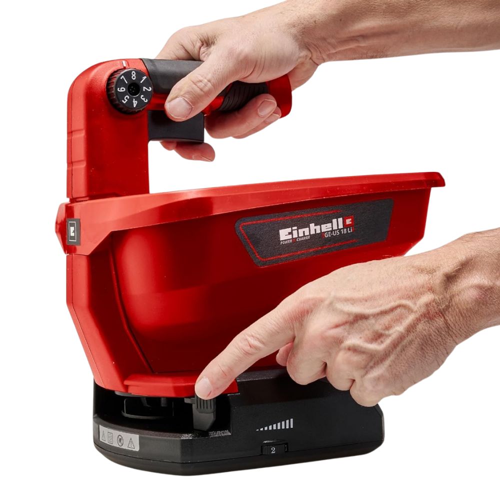 Einhell Universal Streuer (GE-US 18) Li-Solo Power X-Change ohne Akku und Ladegerät