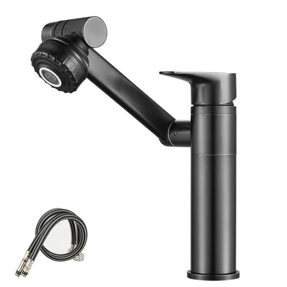 360-Degree Swivel Faucet Fixture | Bathroom Sink