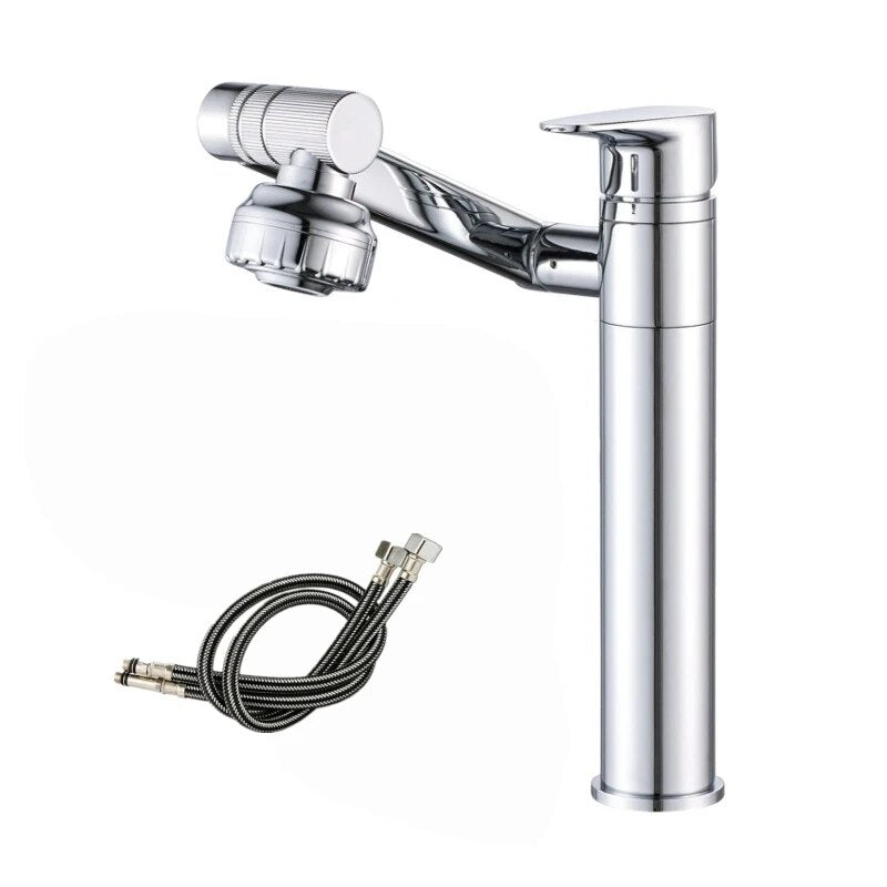 360-Degree Swivel Faucet Fixture | Bathroom Sink