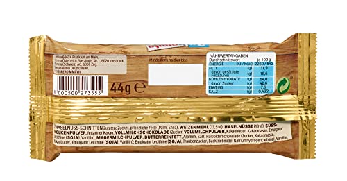 Hanuta (18x44g): Hazelnut slices with crispy wafers (2-pack)