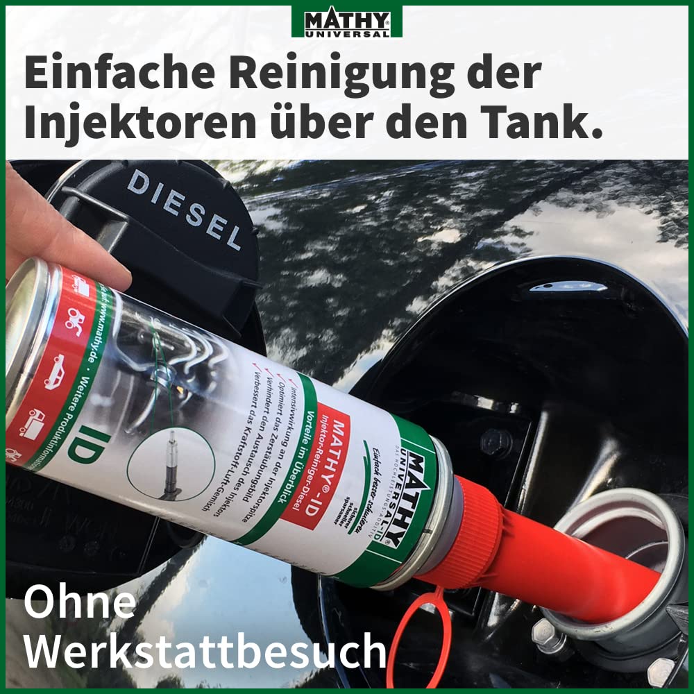 MATHY-ID Universal Injector Cleaner Diesel (200ml): Highly effective diesel additive