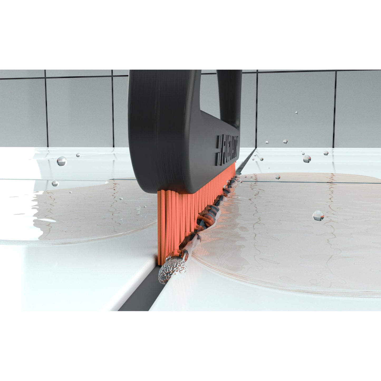 FUGINATOR joint brush: Ergonomic cleaning brush for joints, bathroom, kitchen