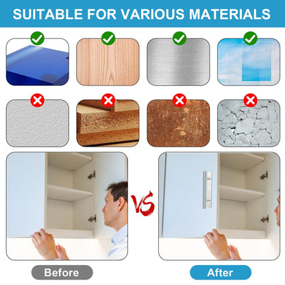 AOROPS Self-adhesive Door Handles | Stylish &amp; practical solution without drilling