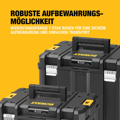 DEWALT 18V cordless combo pack (DCK422P3T) with 4 powerful tools for construction sites and workshops
