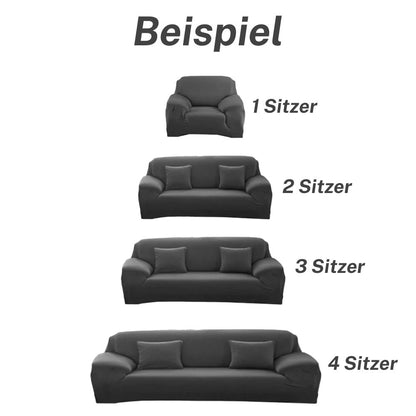 Sofa Slipcover Made of Chenille | Non-Slip Furniture Protector for Living Room, Home Decor