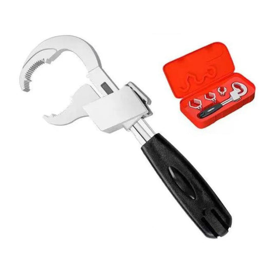 Universal Double-Ended Wrench | Made of Aluminum Alloy for Repairs in Bathrooms, Plumbing, Faucets