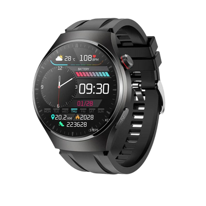 Smartwatch mit EKG-PPG Laser-Behandlung | Körpertemperatur, Blutzucker & Bluetooth-Anruf3