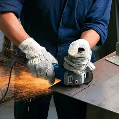 Bosch Professional angle grinder (GWS 7-125) including additional handle and two-hole wrench