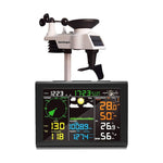 Sainlogic 9-in-1 wireless weather station with outdoor sensor: hygrometer, moon phase