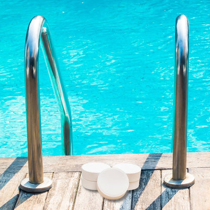 BAYZID 5-in-1 Chlorine Multitabs Tablets for Pools (200g-5kg): For crystal-clear pool water
