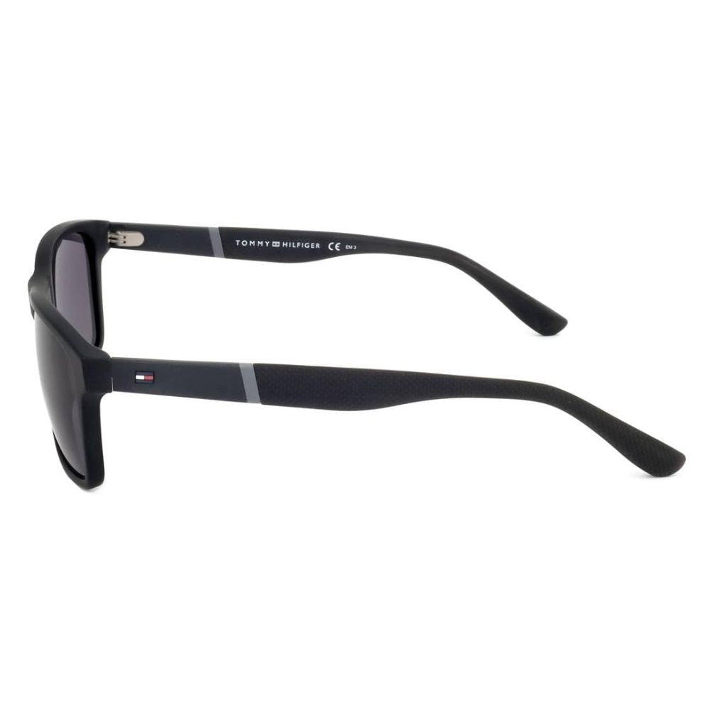 Tommy Hilfiger 'TH 1405/S' Sunglasses for Men: Matte Black