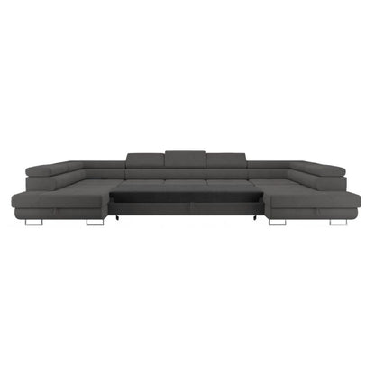 Premium 3-seater corner sofa with sleeping function 'Big PASTI U-shape' and bed box