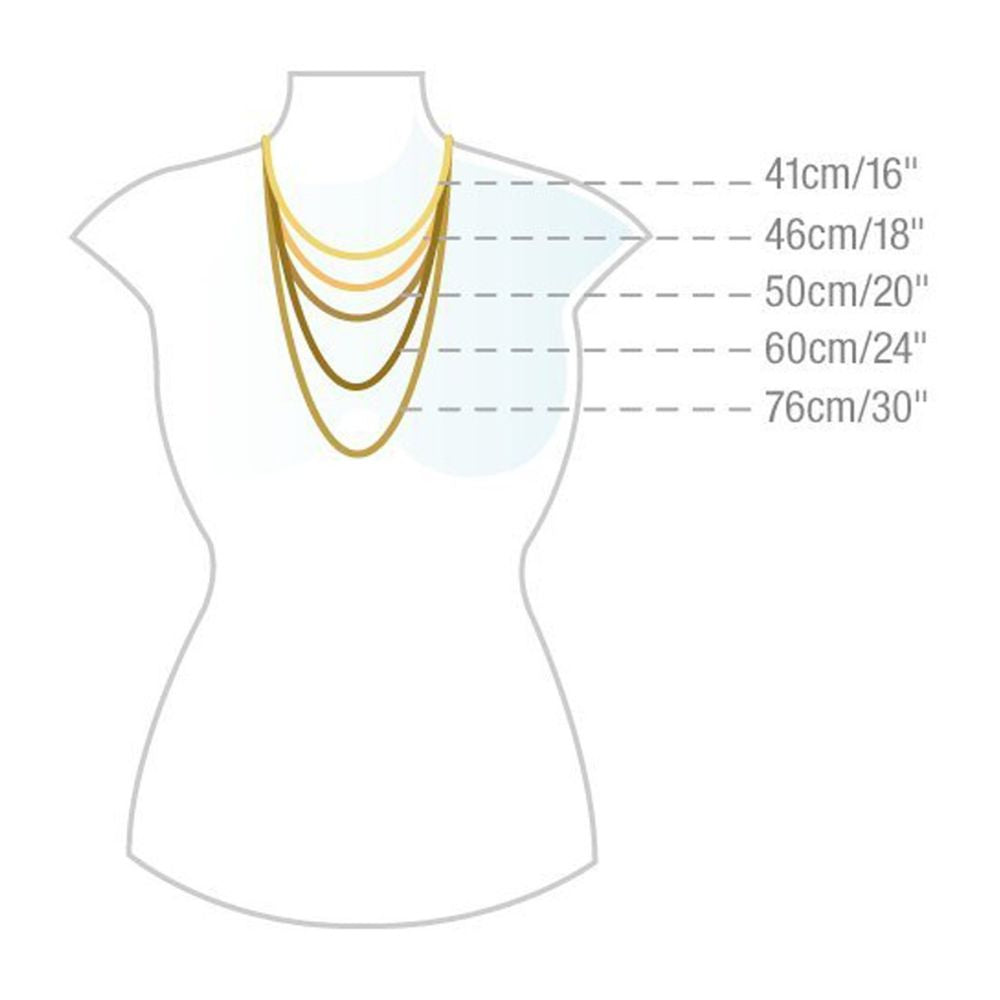 Carissima 375 gold tricolor ladies' herringbone chain including gift box