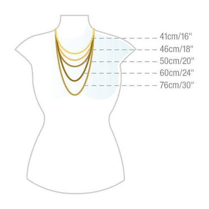 Carissima 375 gold tricolor ladies' herringbone chain including gift box